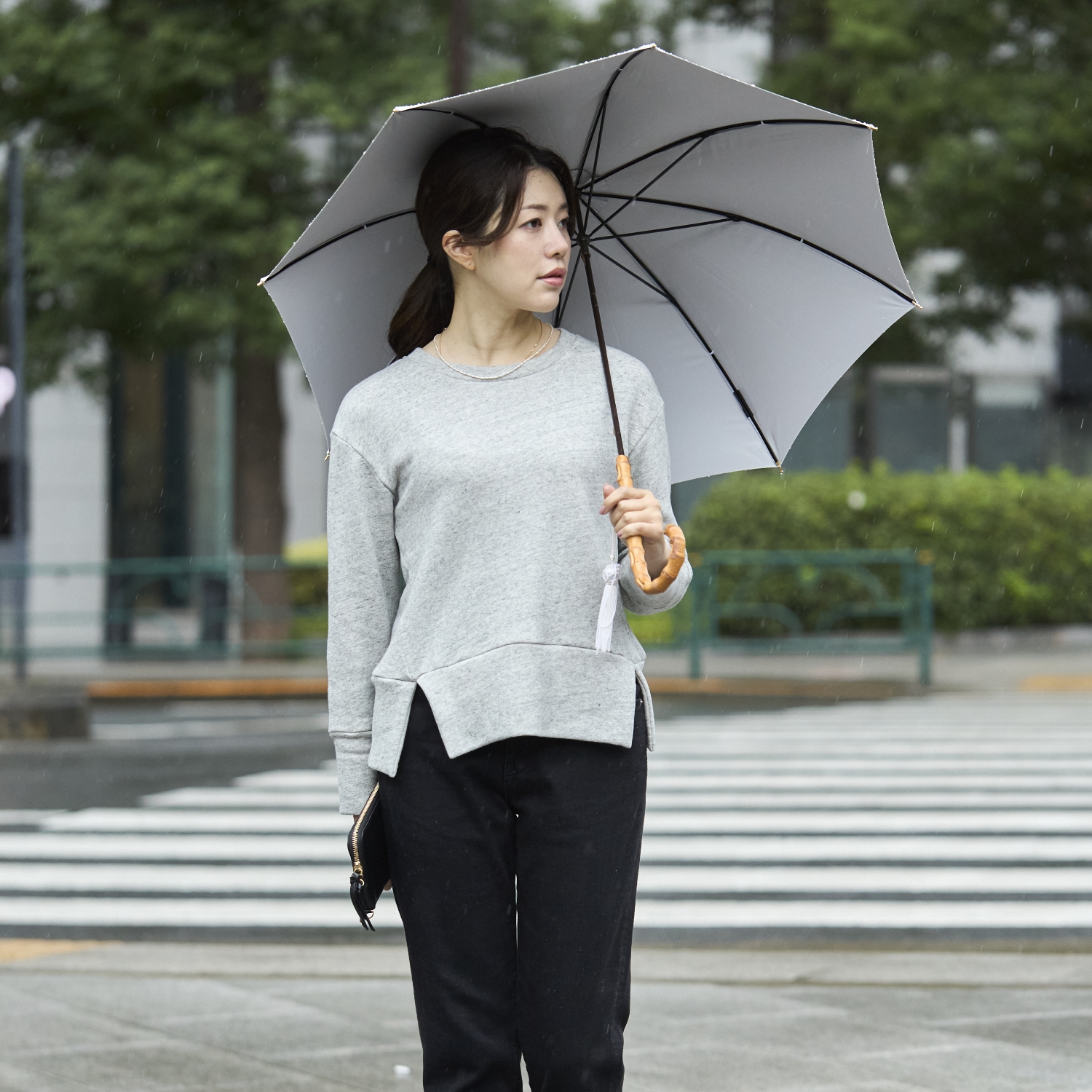 Kilka/軽くてきれい見えするスーピマ裏毛のプルオーバー